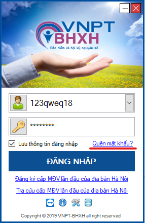 Quên mật khẩu